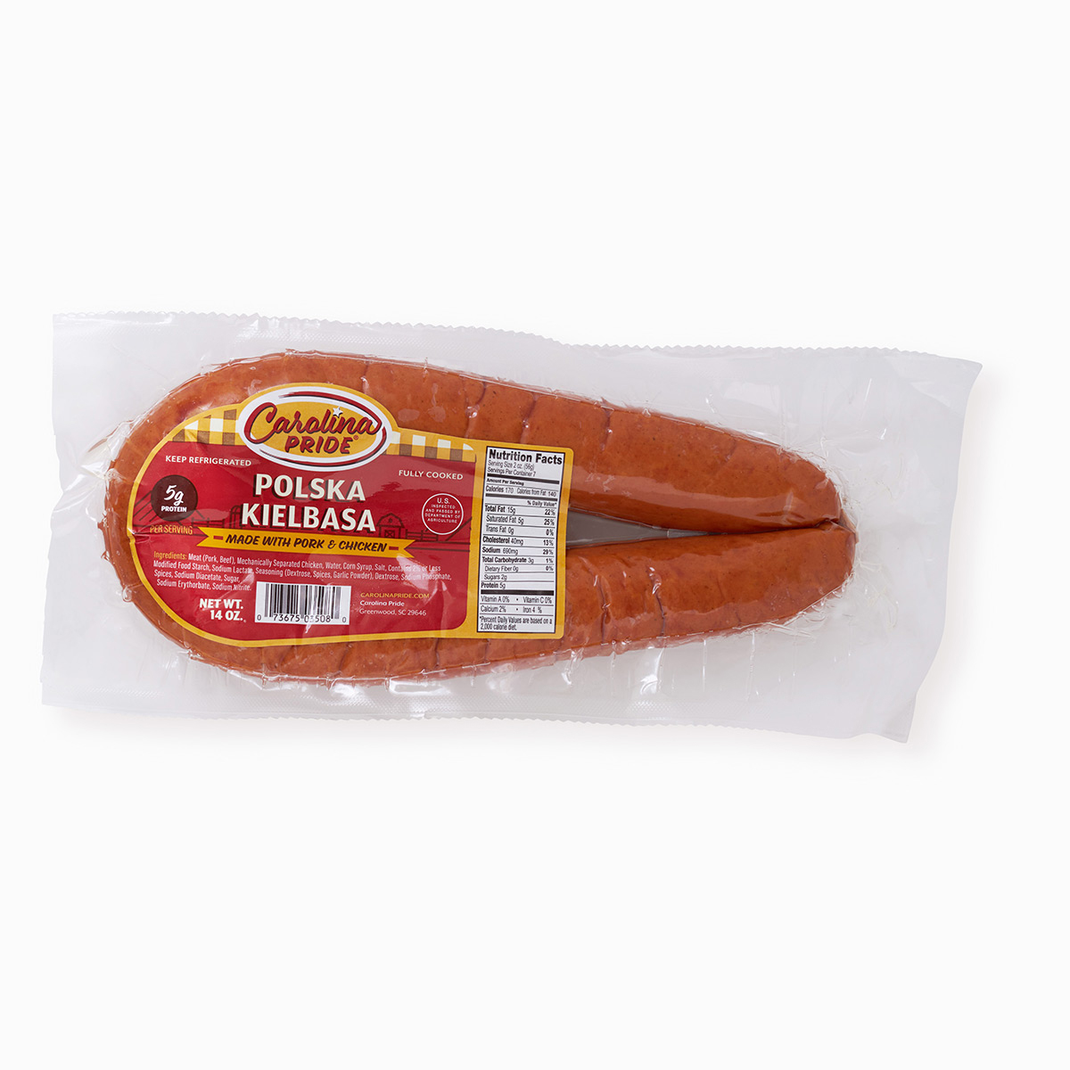 Carolina Pride | Rope Polska Kielbasa Smoked Sausage