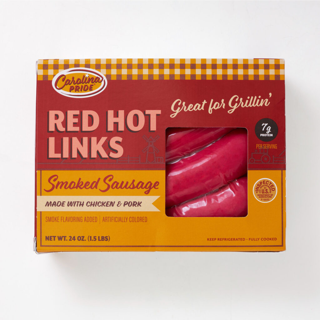 Red Hot Links Smoked Sausage