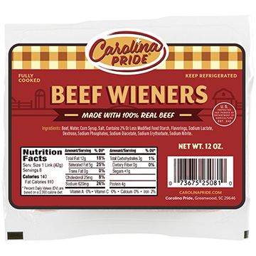 Beef Wieners