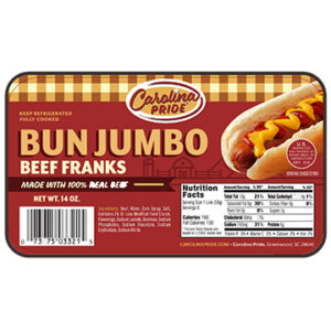 Bun Size Beef Jumbo Franks