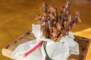 Chocolate-Bacon Pretzel Sticks