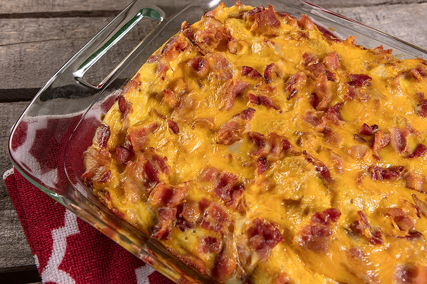 Overnight Bacon Casserole