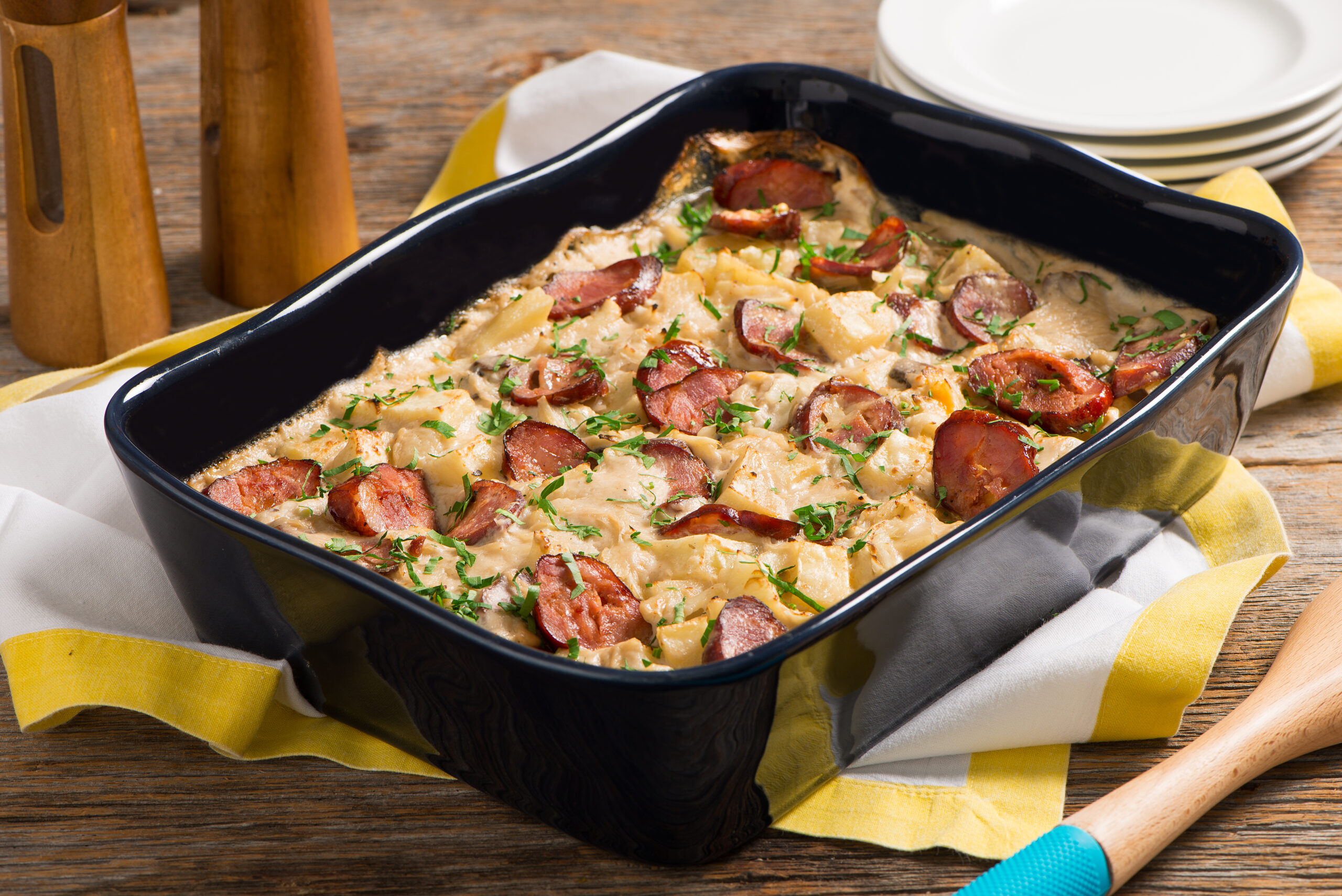 Sausage and Potato Bake