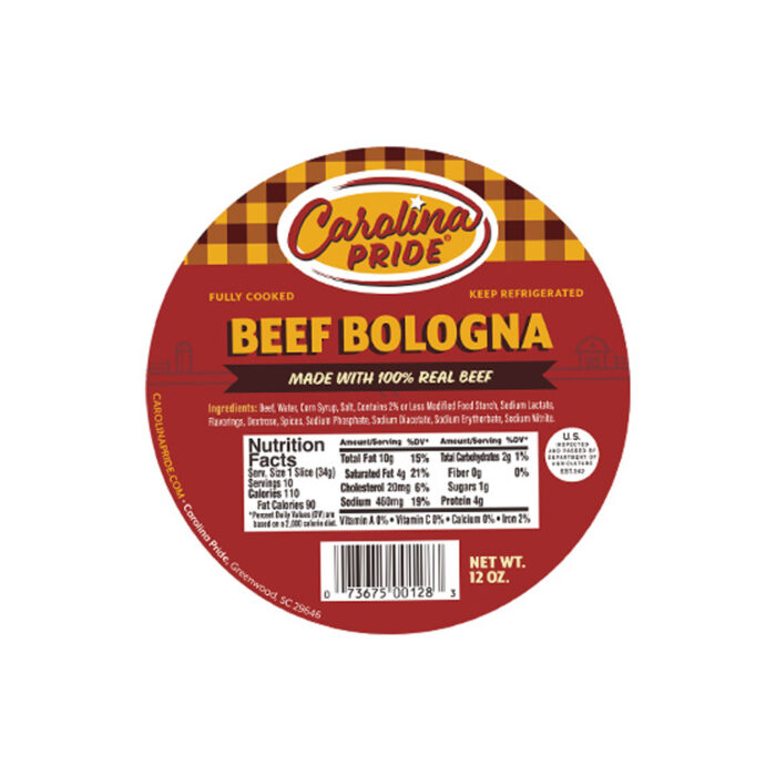 Carolina Pride | Beef Bologna