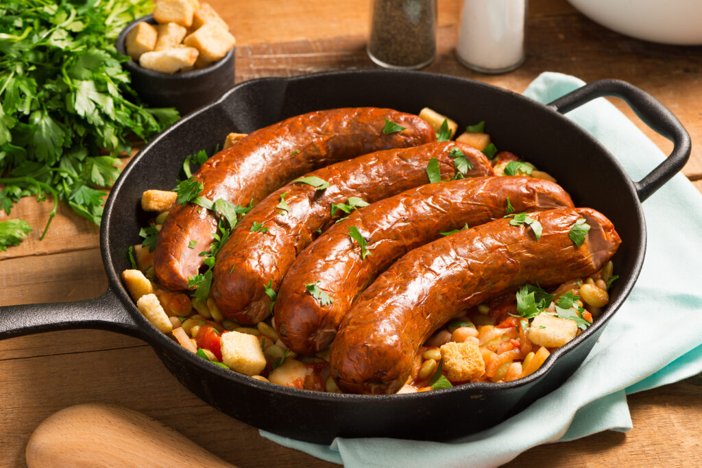 smoked-sausage-skillet-carolina-pride