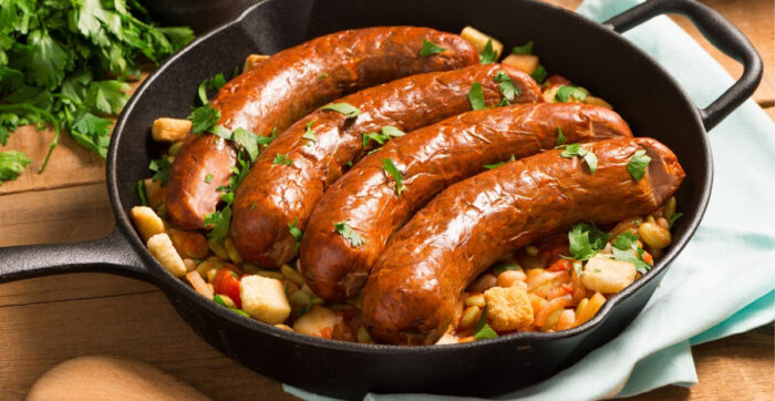 Smoked Sausage Skillet - Carolina Pride