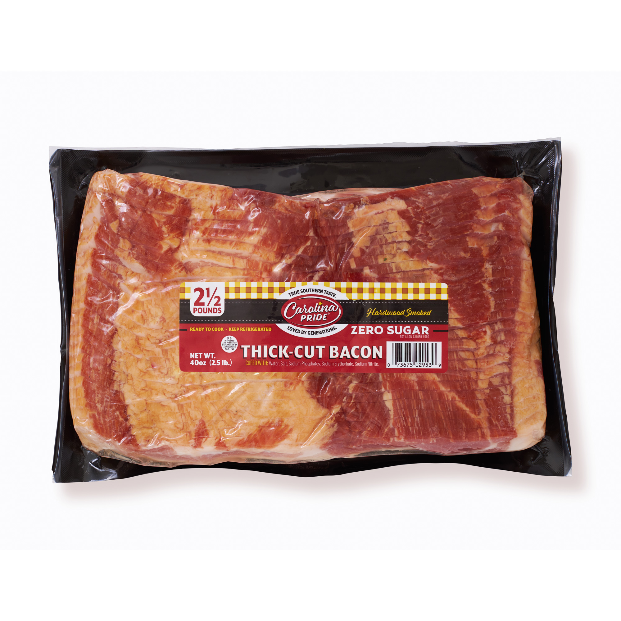 Carolina Pride | Thick-Cut Bacon Stack Pack 40oz